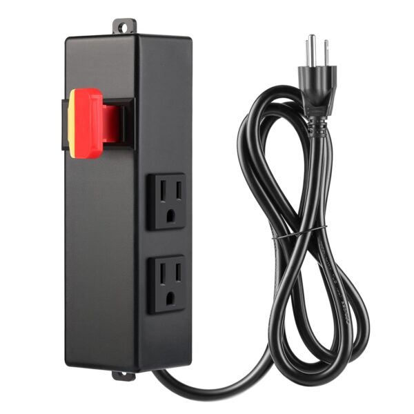 125V Multi-Purpose Router Table Switch with 2 Outlets