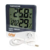 Thermometer & Hygrometer With Probe Min Max Thermometer & Hygrometer With Probe