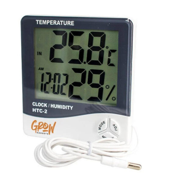 Thermometer & Hygrometer With Probe Min Max Thermometer & Hygrometer With Probe