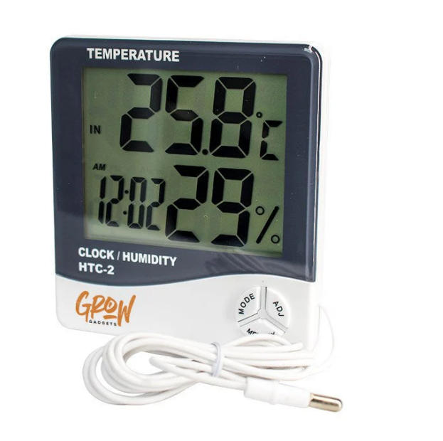 Min Max Thermometer & Hygrometer With Probe