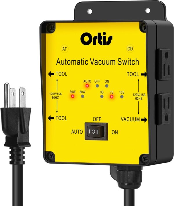 2025 New! Automatic Vacuum Switch Yellow