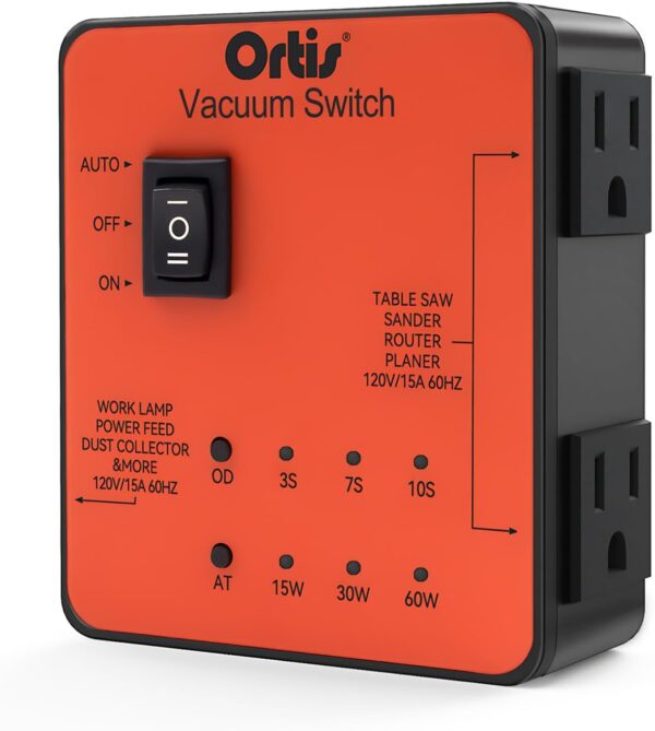 Automatic Vacuum Switch for 2 power tools