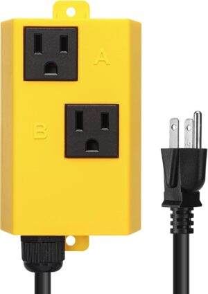 Automatic Vacuum Switch for Power Tools, with Smart Current Sensing & Delayed Start to Prevent Circuit Overload